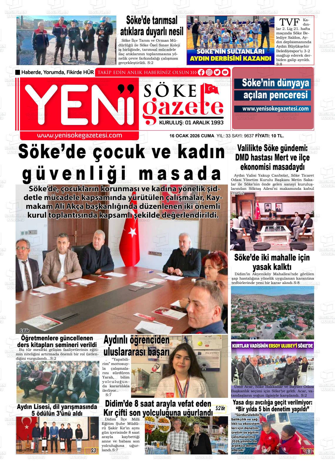 Aydin Yenisoke 16.01.2026