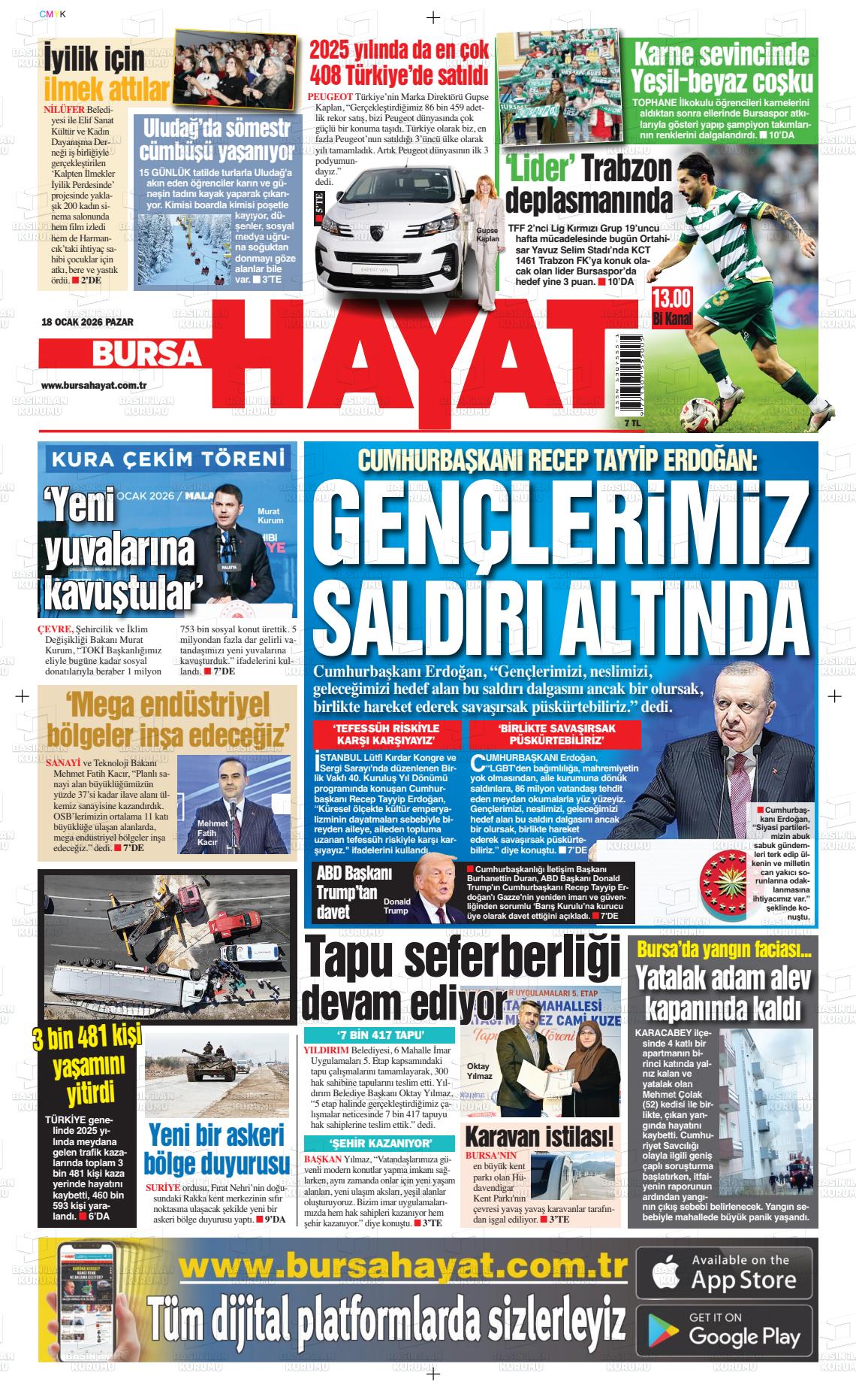 Bursa Hayat 18.01.2026