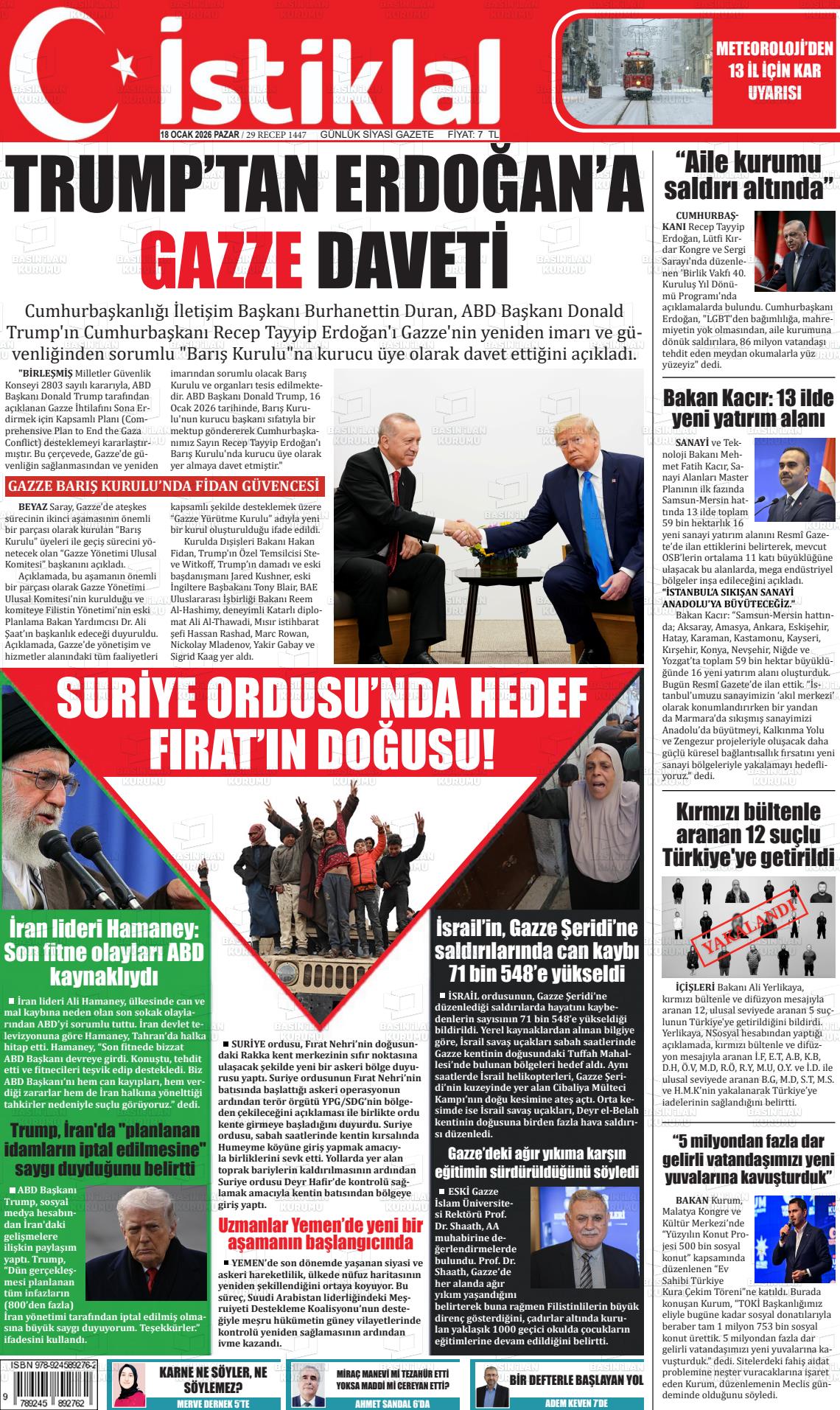 Istanbul Istiklal 18.01.2026