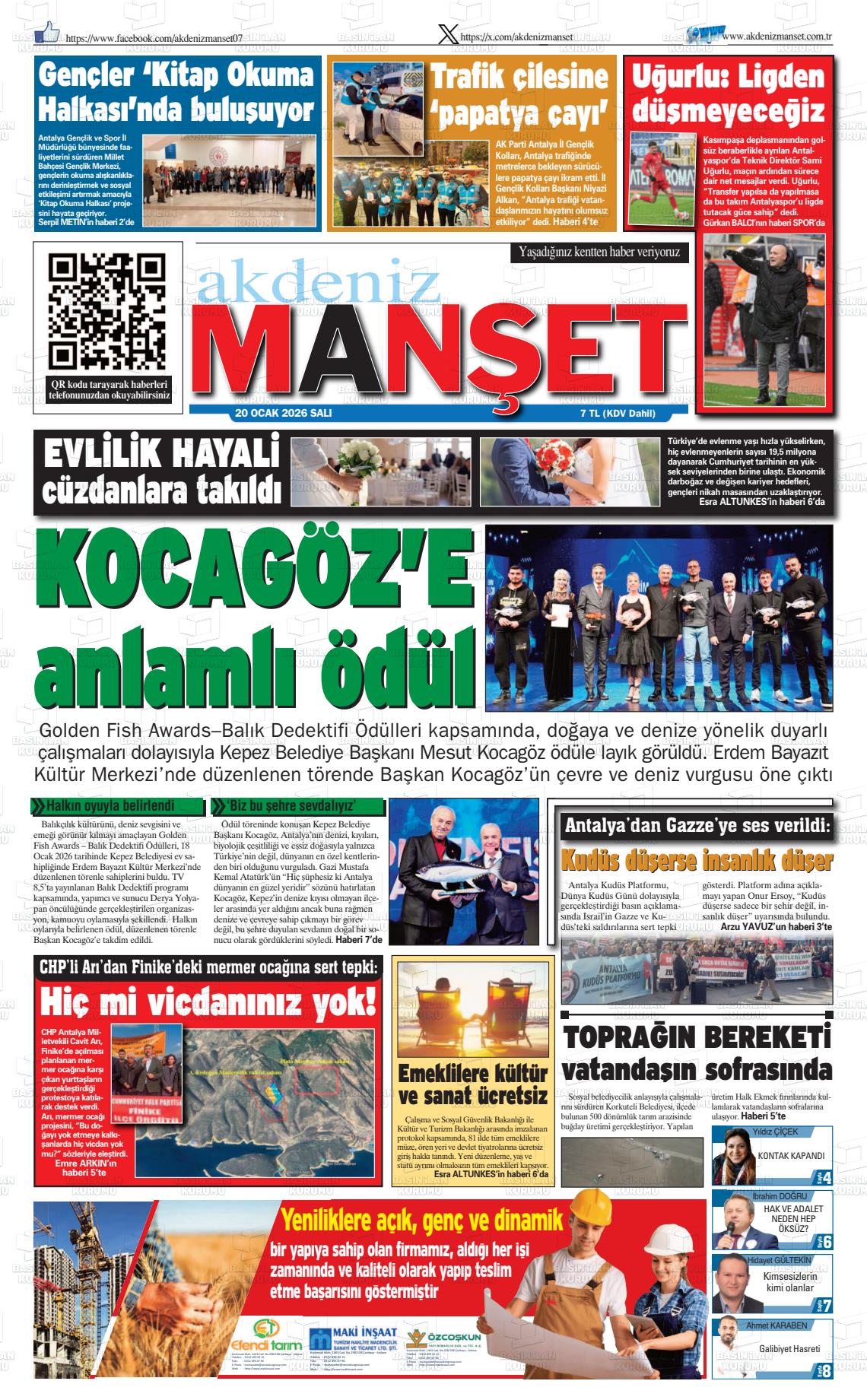Antalya Akdenizmanset 20.01.2026
