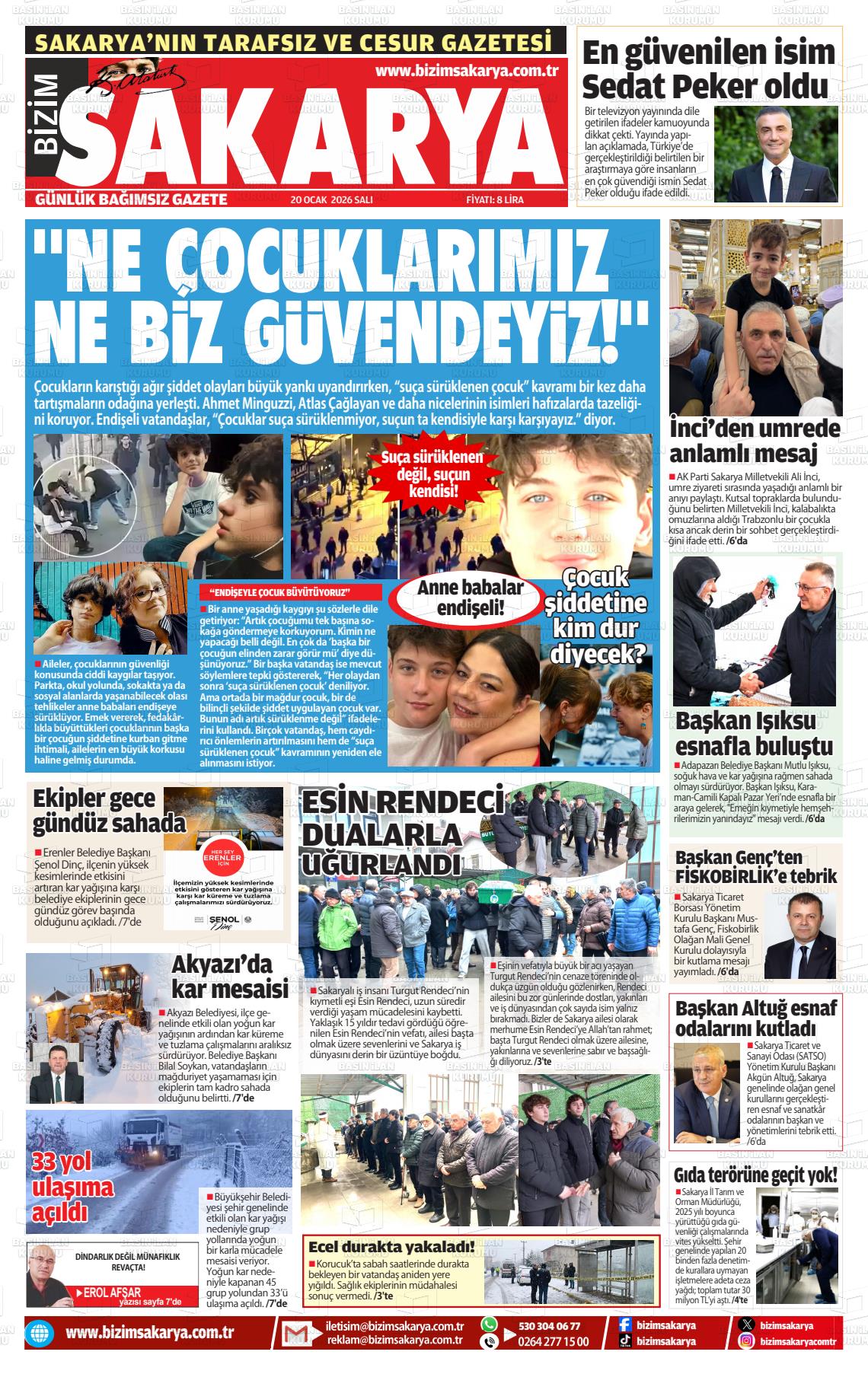 Sakarya Bizim 20.01.2026