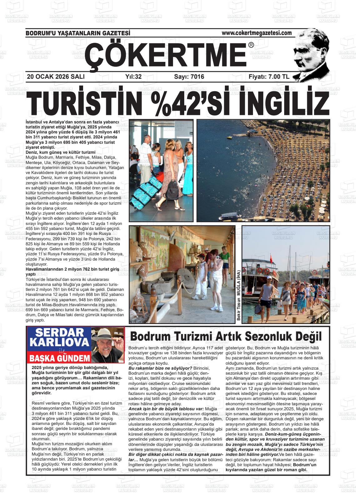 Mugla Cokertme 20.01.2026