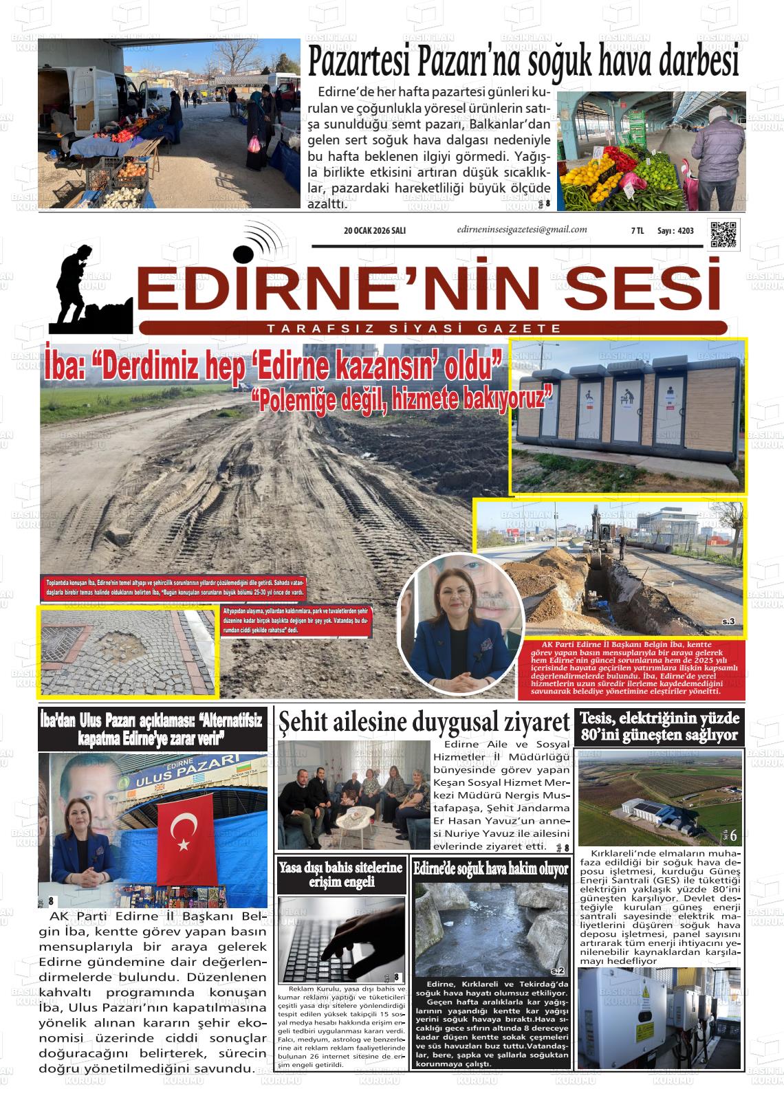 Edirne Star 20.01.2026