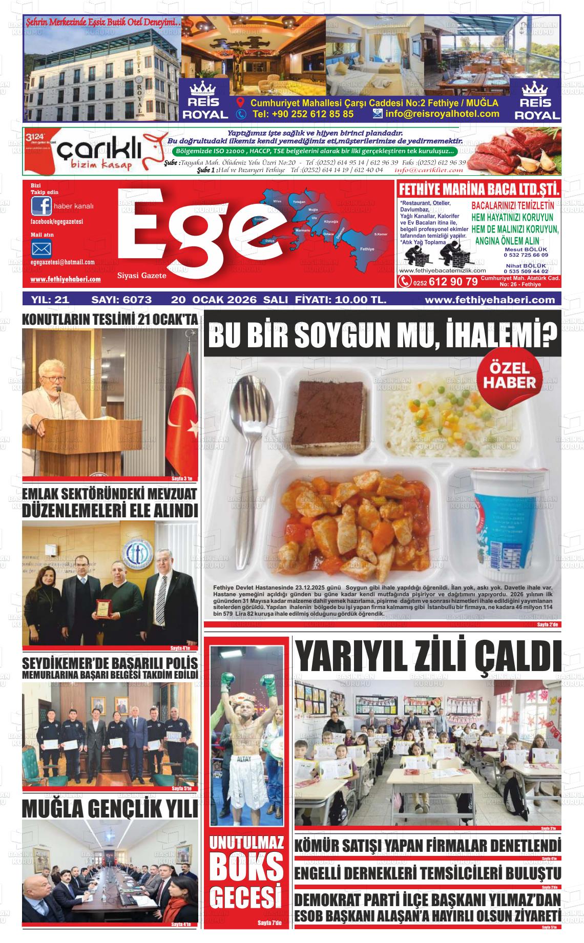 Mugla Egefethiye 20.01.2026