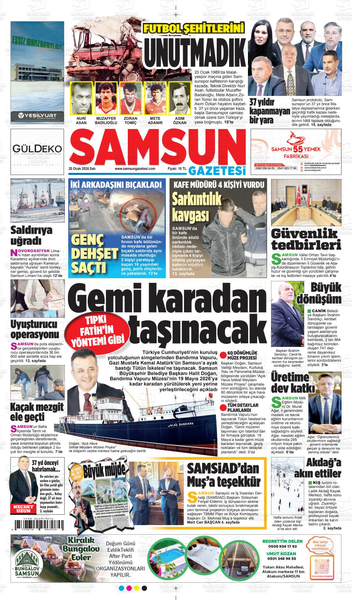 Samsun Ekip 20.01.2026