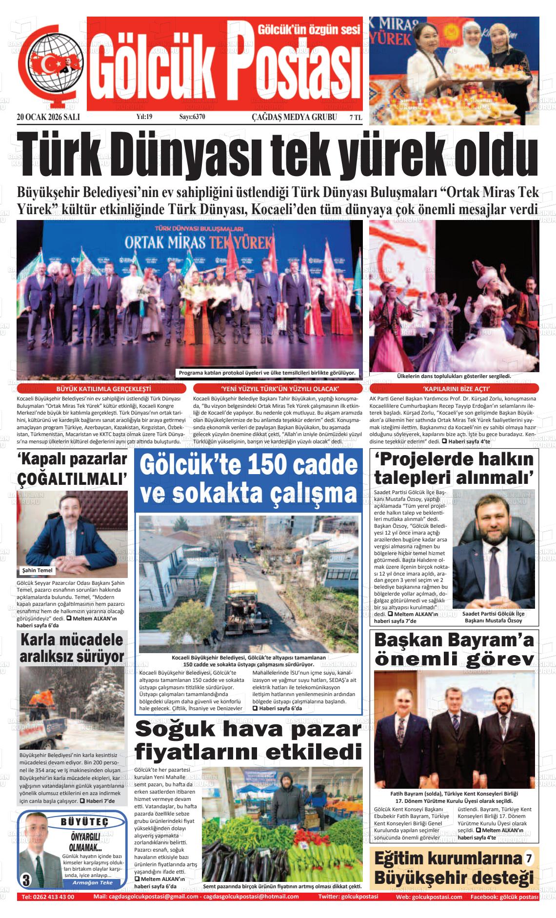 Kocaeli Golcukpostasi 20.01.2026