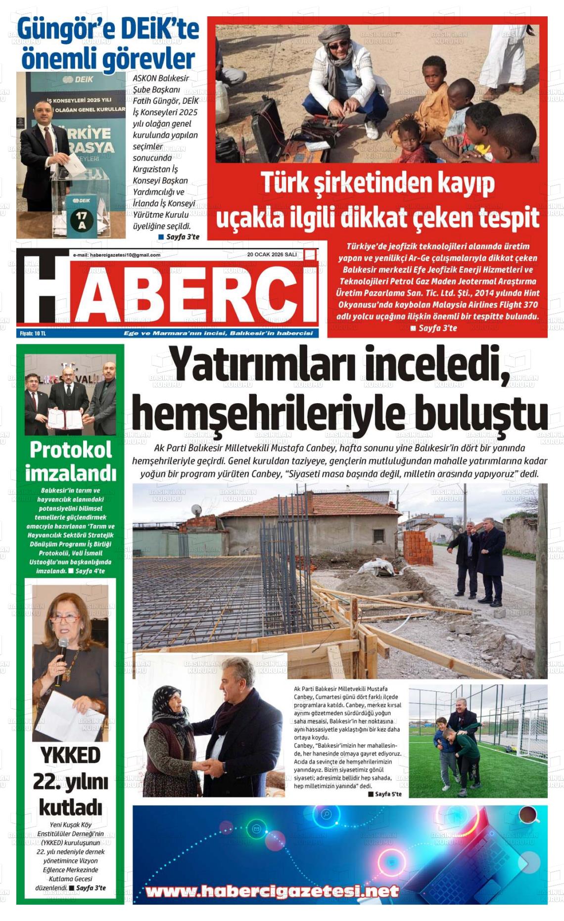 Mersin Haberci 20.01.2026