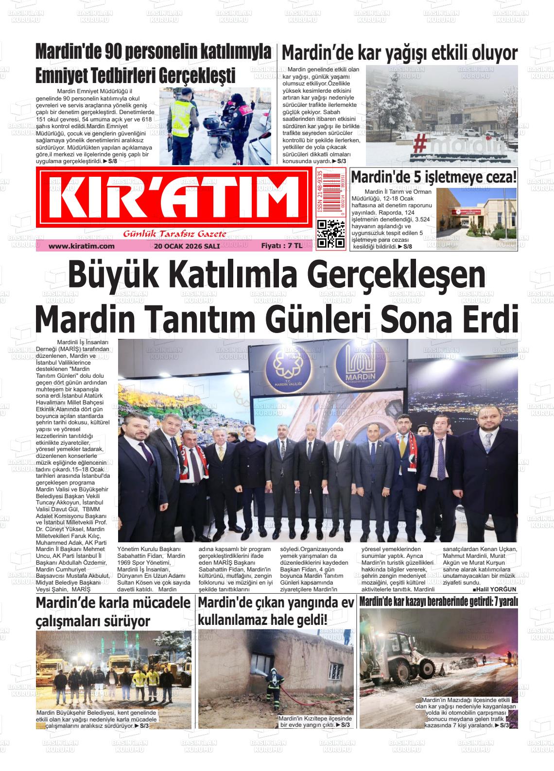 Mardin Kiratim 20.01.2026