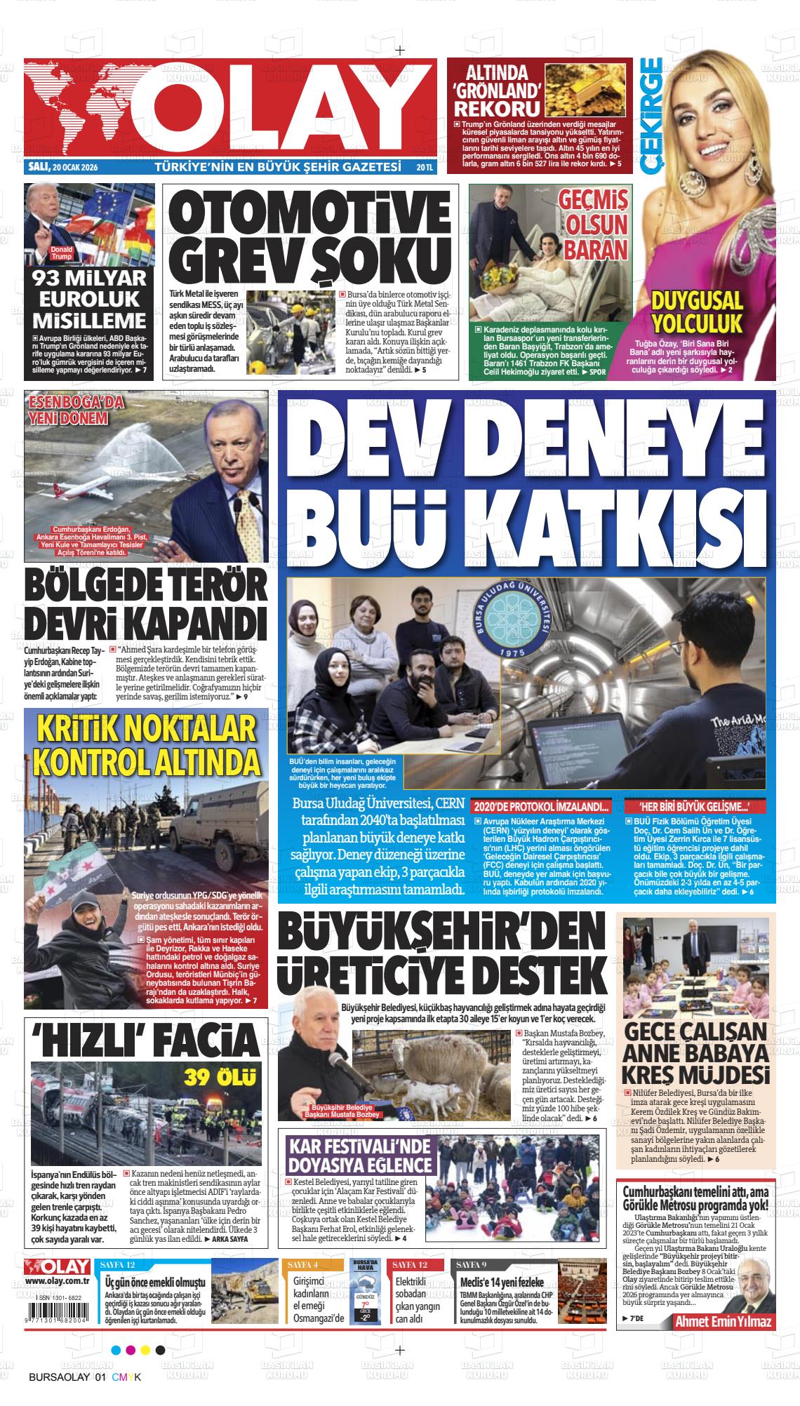 Hatay Olay 20.01.2026