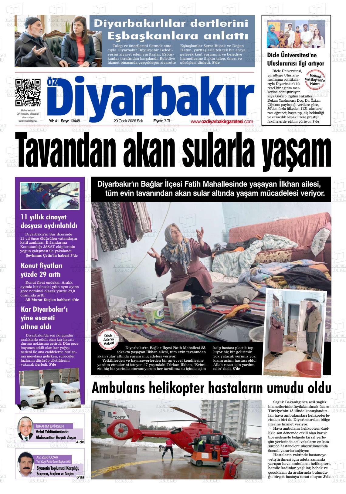 Diyarbakir Oz 20.01.2026