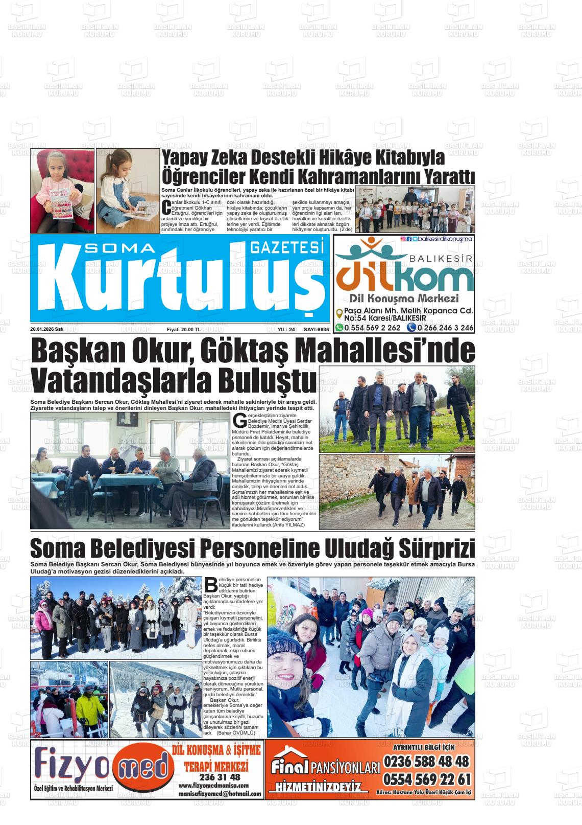 Manisa Somagundem 20.01.2026