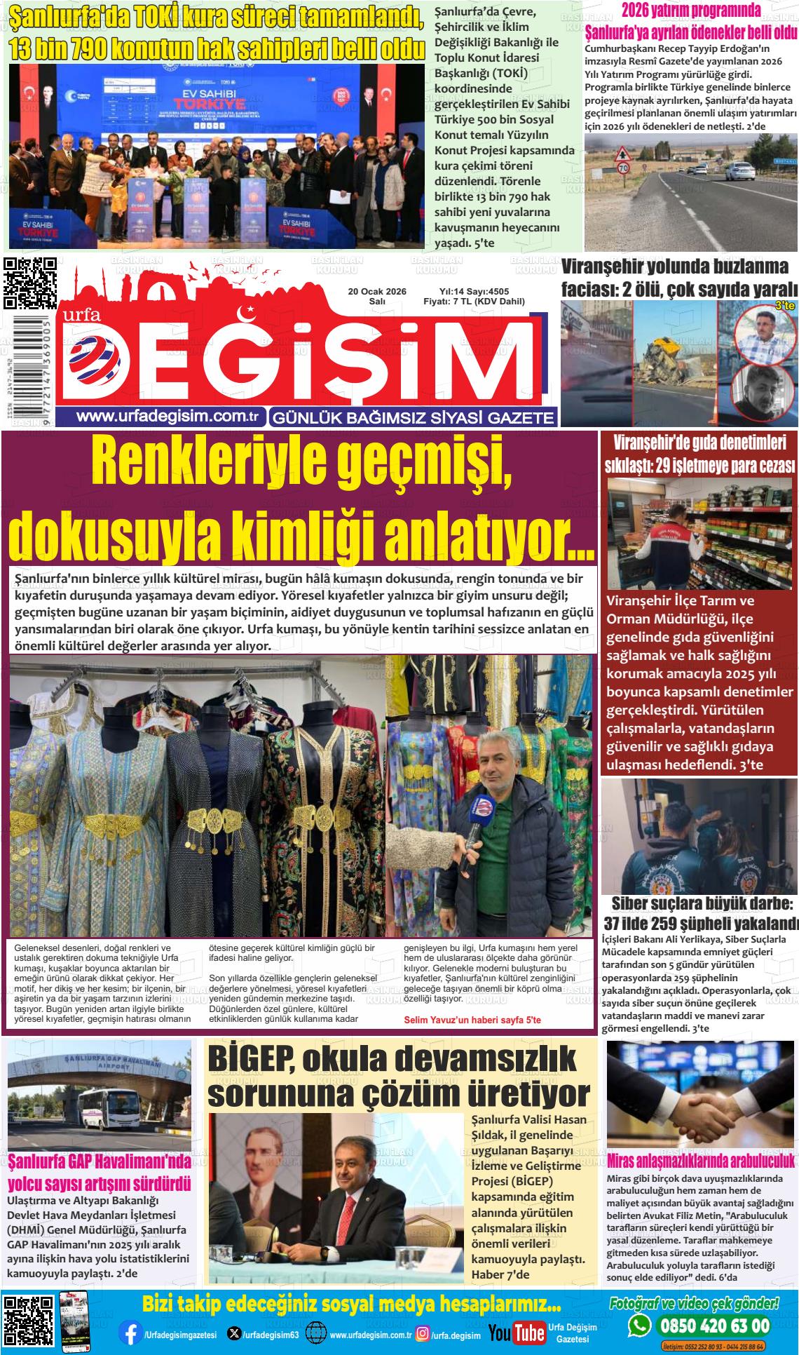 Sanliurfa Urfastar 20.01.2026