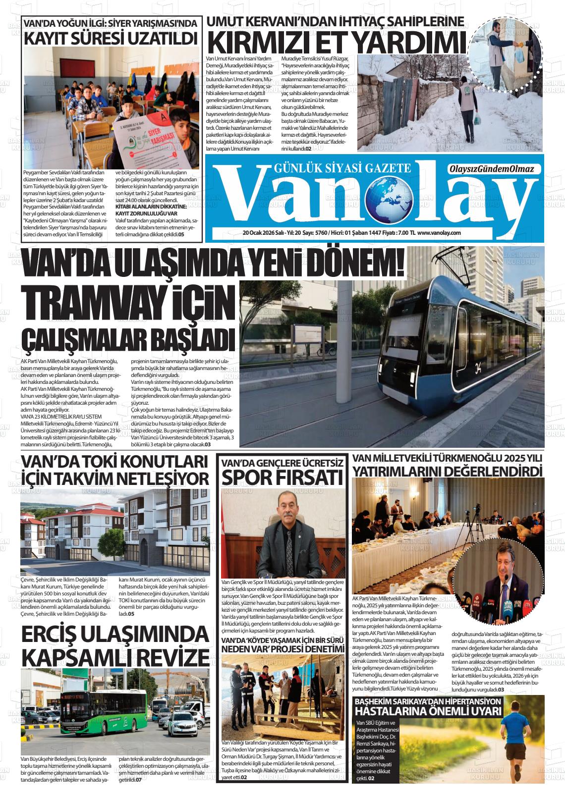 Van Olay 20.01.2026