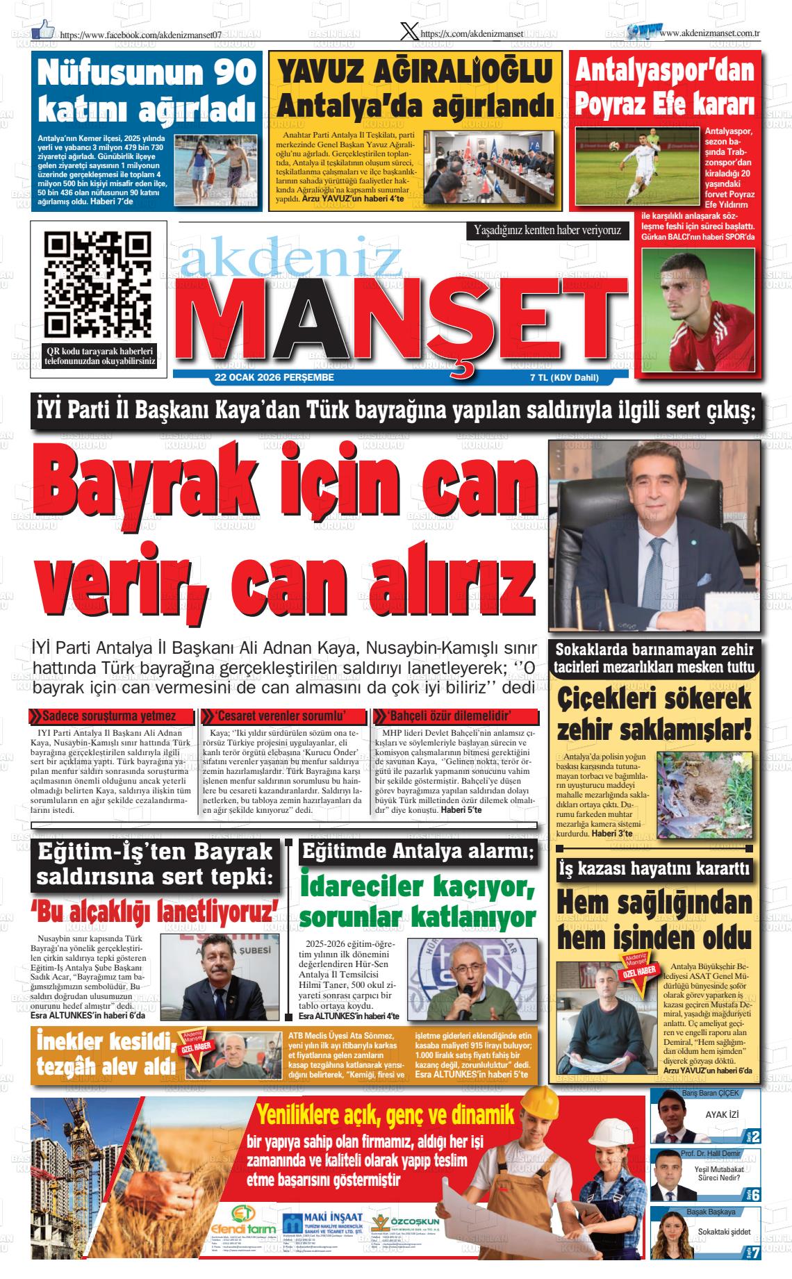 Antalya Akdenizmanset 22.01.2026