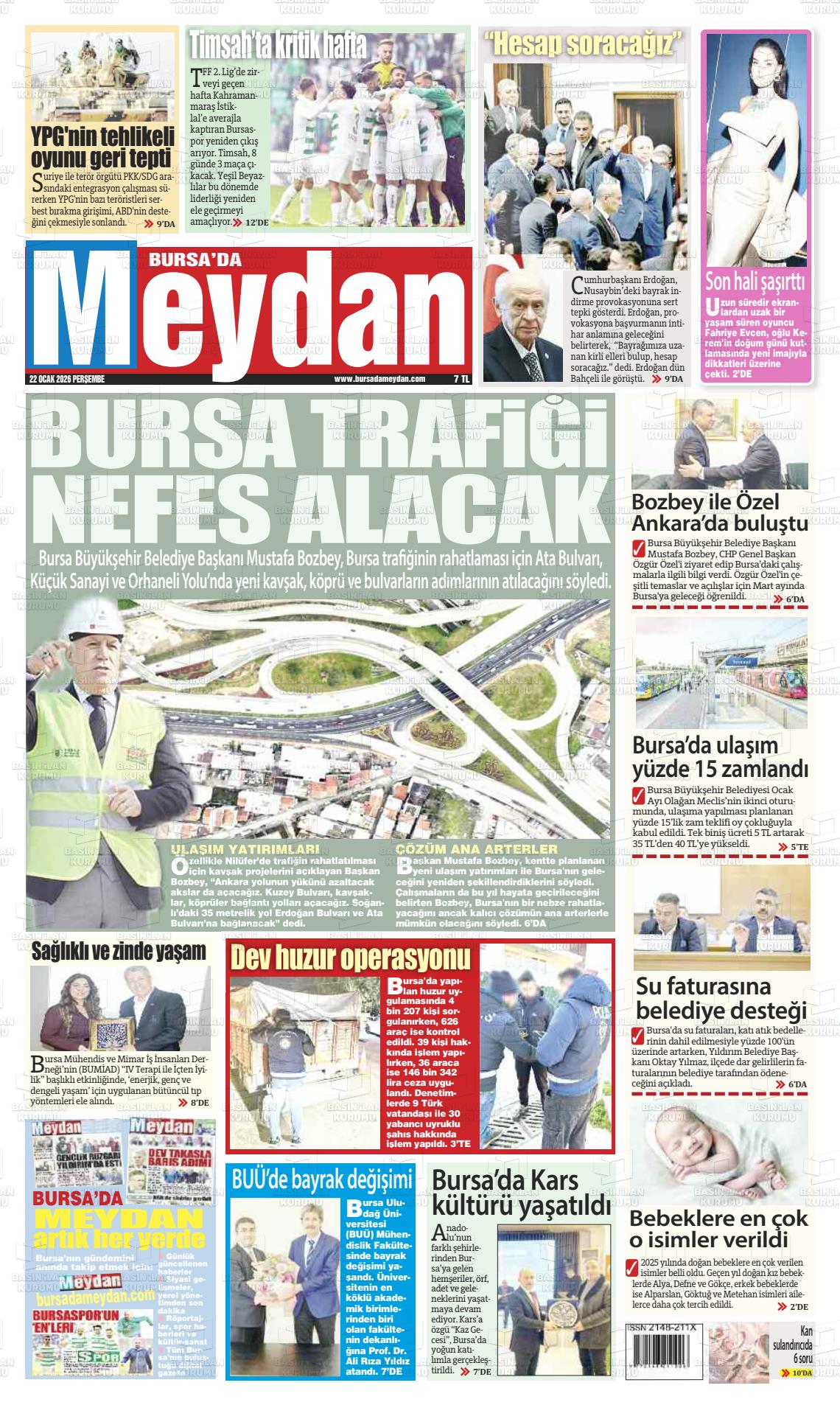 Bursa Dameydan 22.01.2026