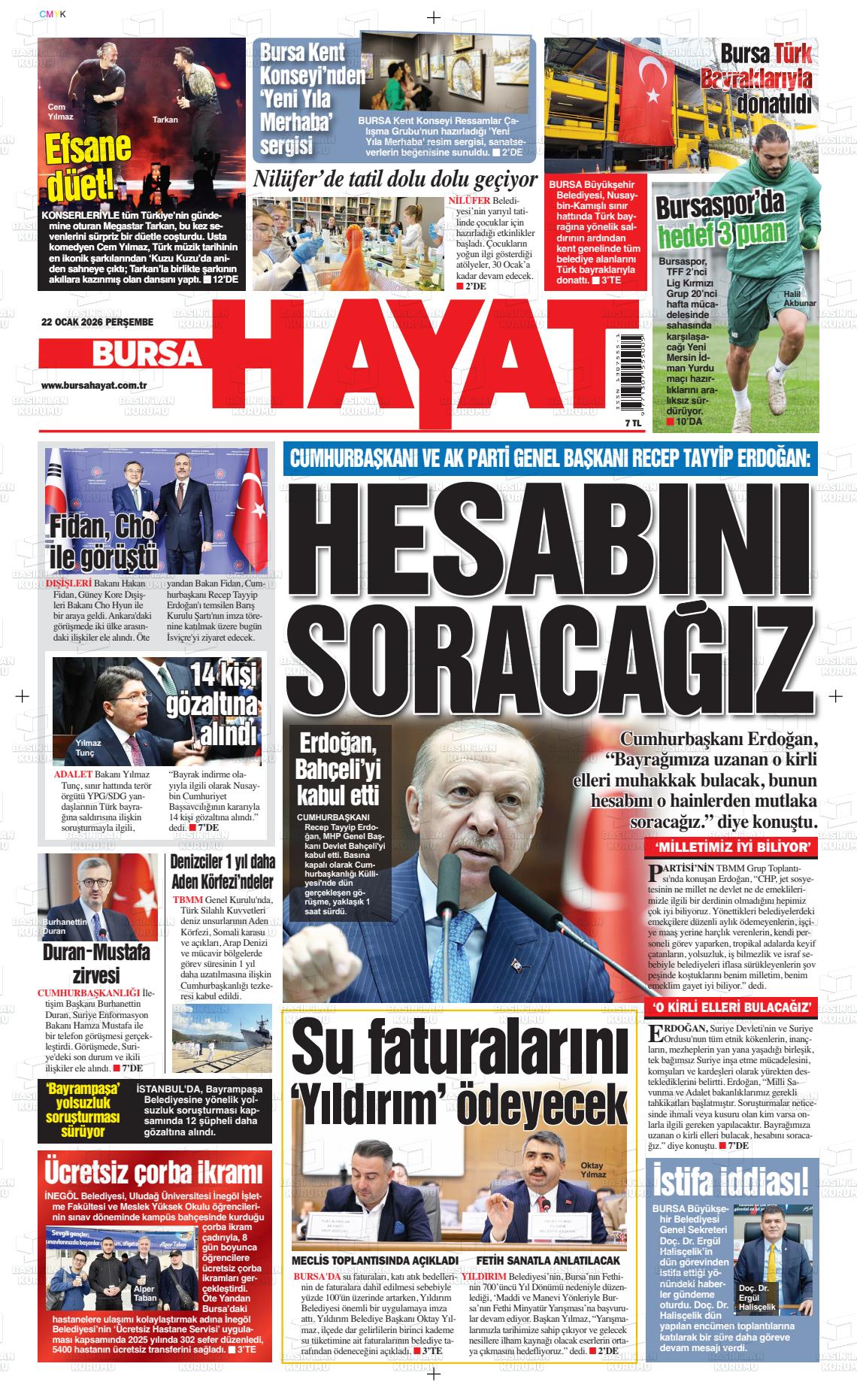 Bursa Hayat 22.01.2026