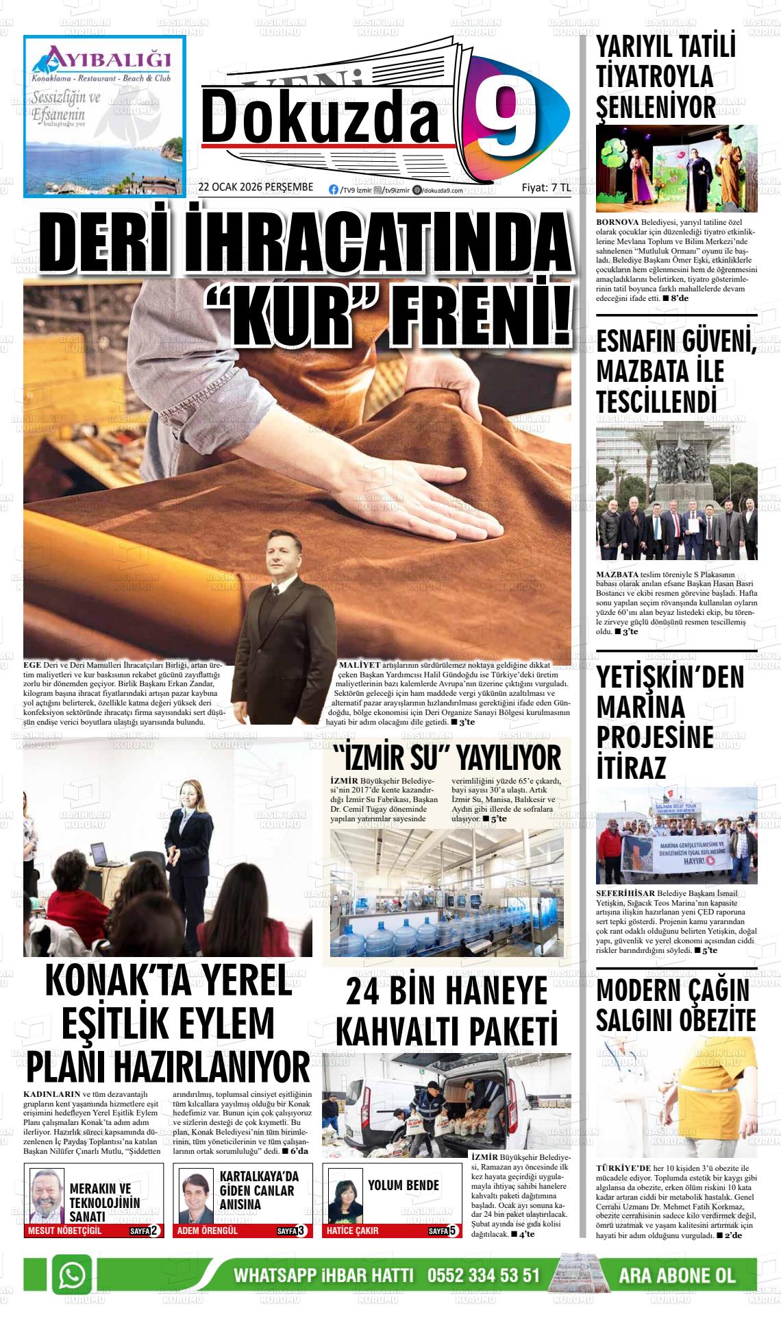 Izmir Buyuktorbali 22.01.2026