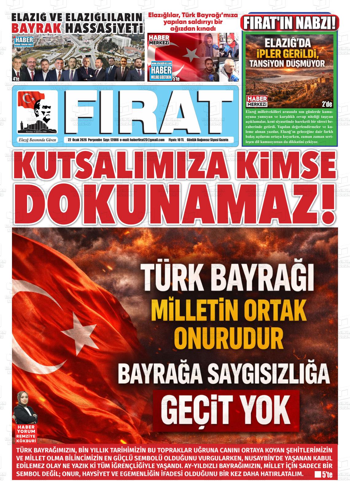 Elazig Firatgazetesi 22.01.2026