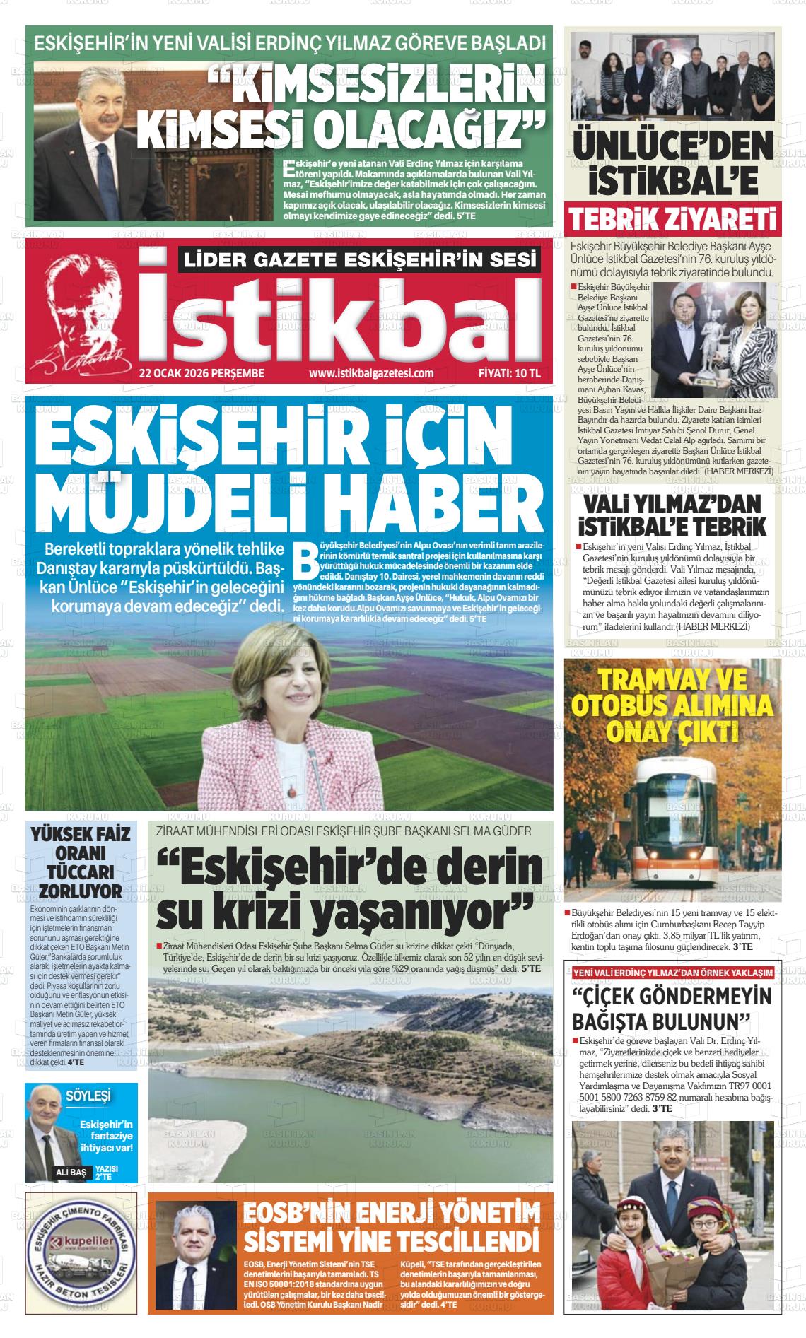Eskisehir Istikbal 22.01.2026