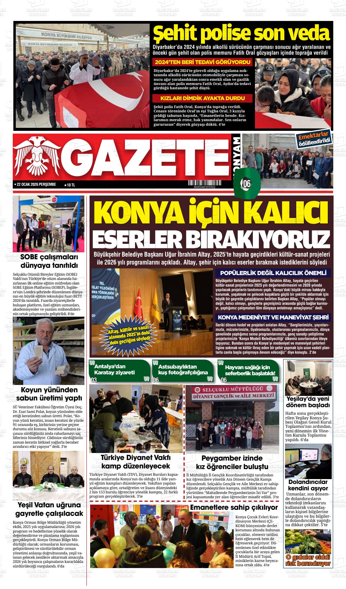 Konya Yenigun 22.01.2026