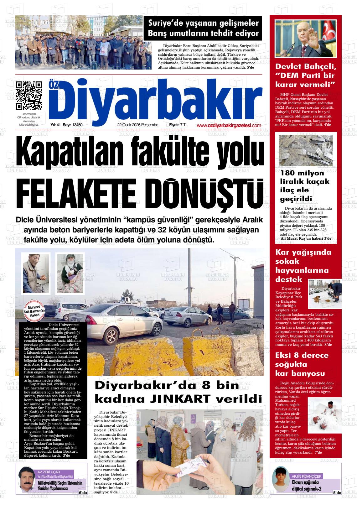 Diyarbakir Oz 22.01.2026