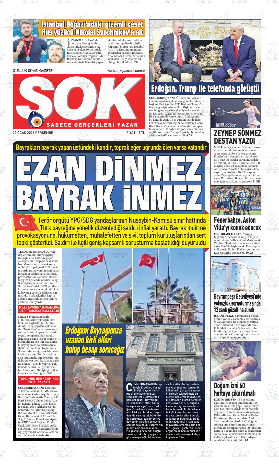 Istanbul Sok 22.01.2026