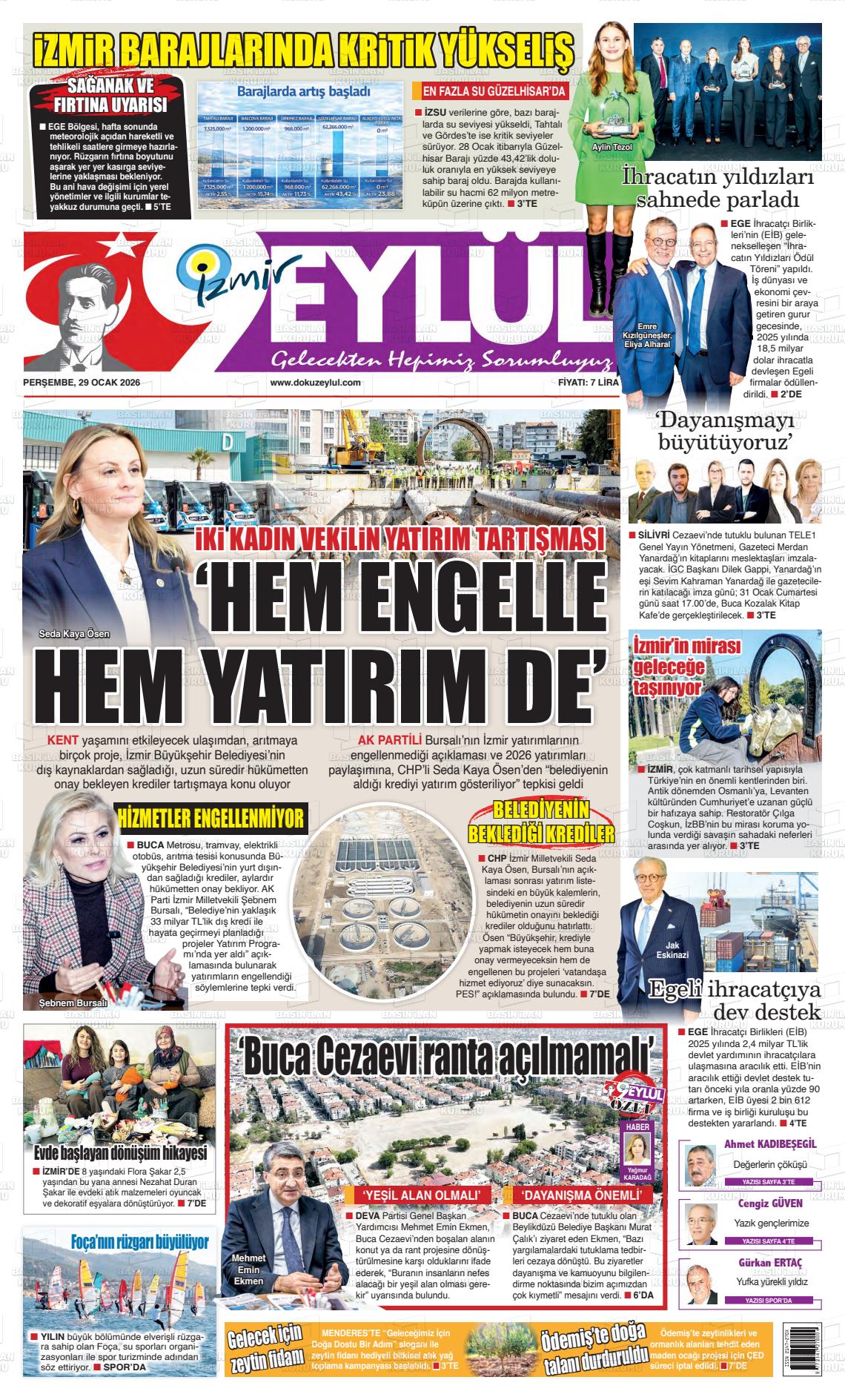 Izmir 9 Eylul 29.01.2026