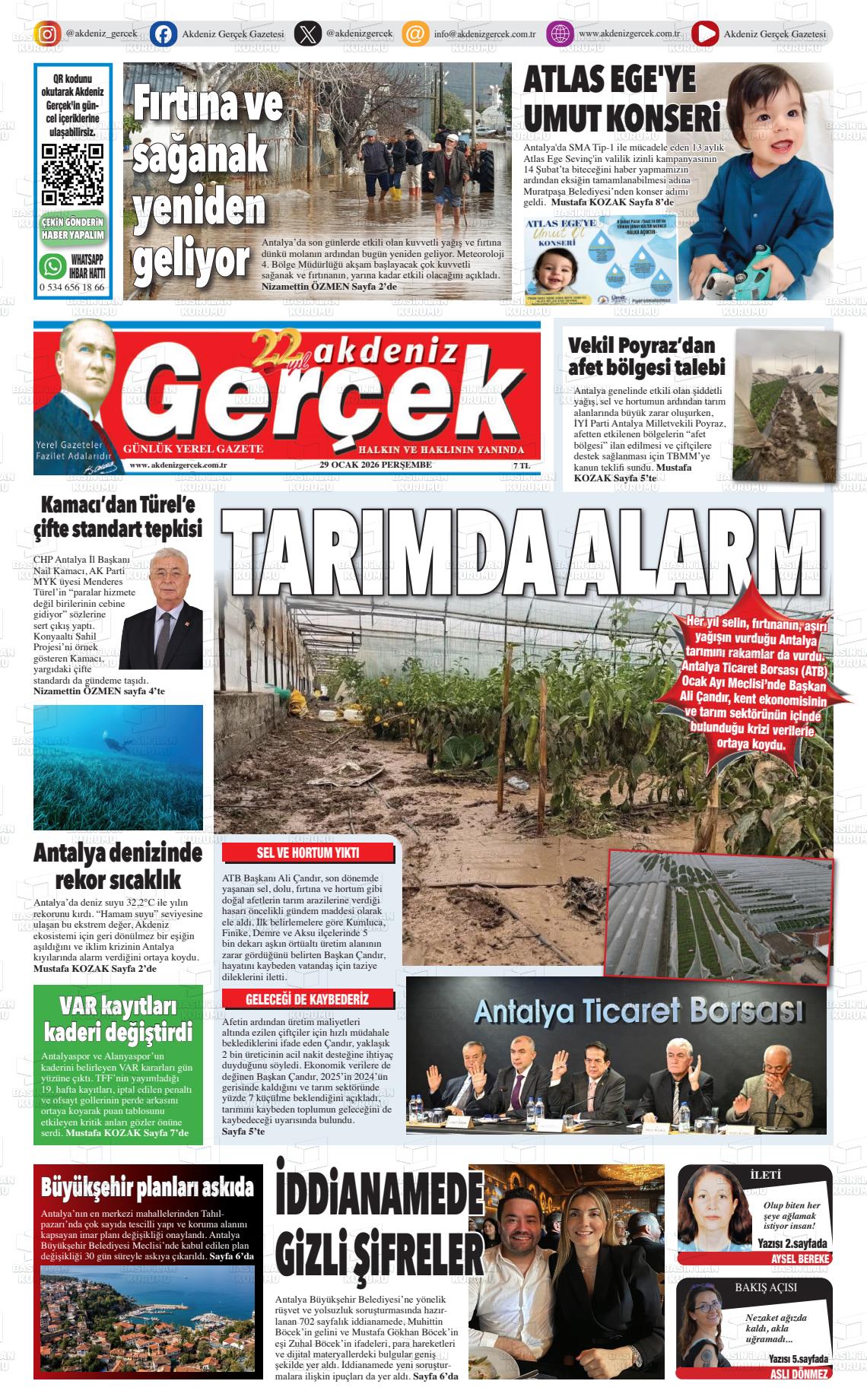 Antalya Akdenizgercek 29.01.2026