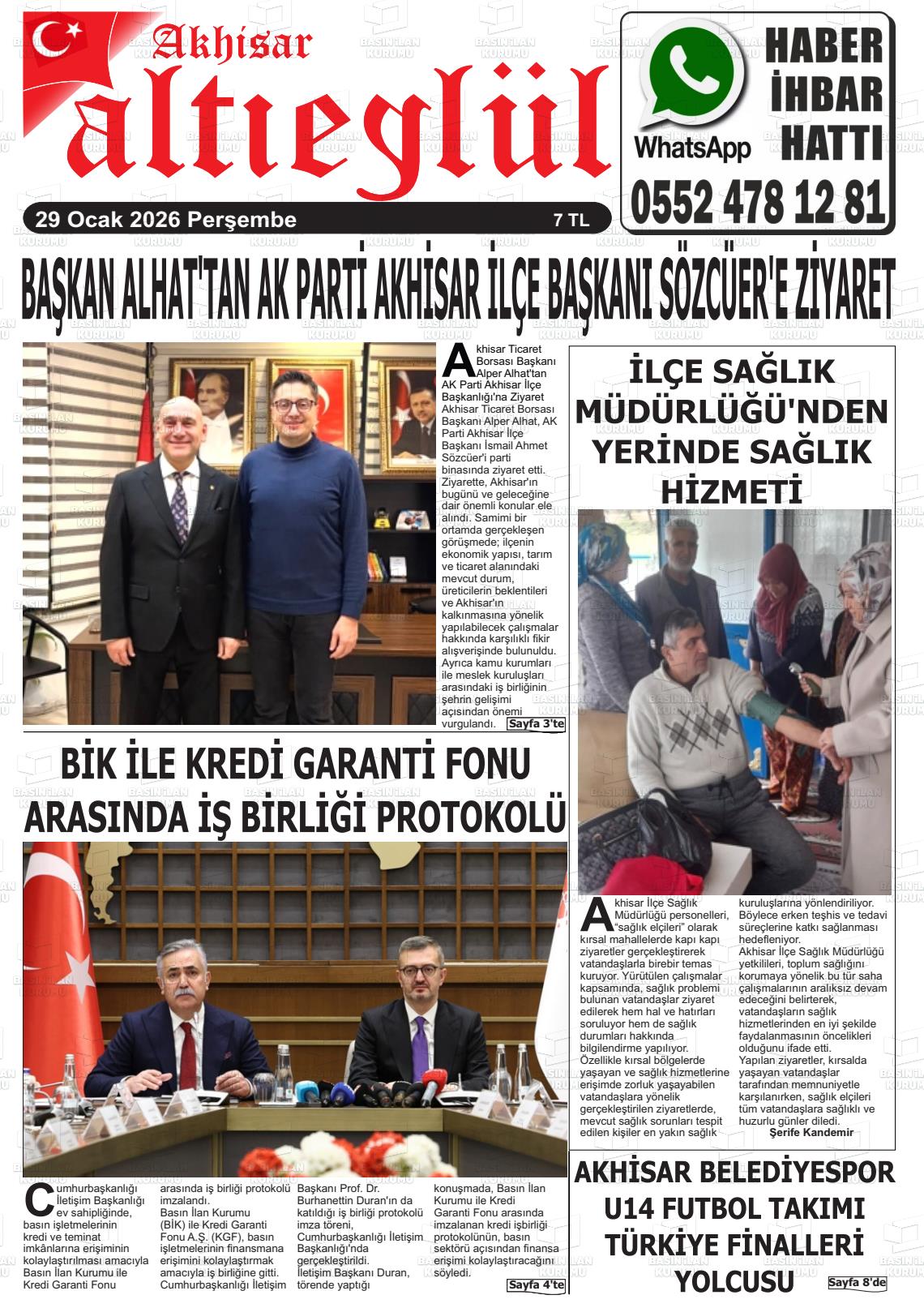 Manisa Akhisargundem 29.01.2026