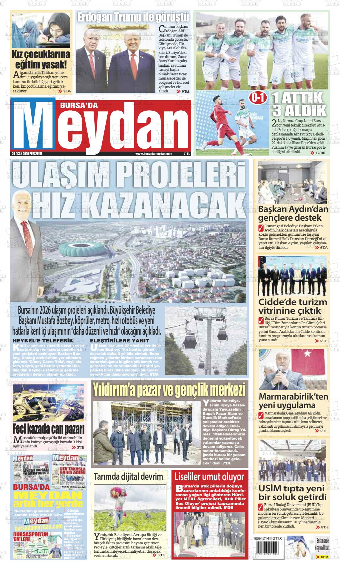 Bursa Dameydan 29.01.2026