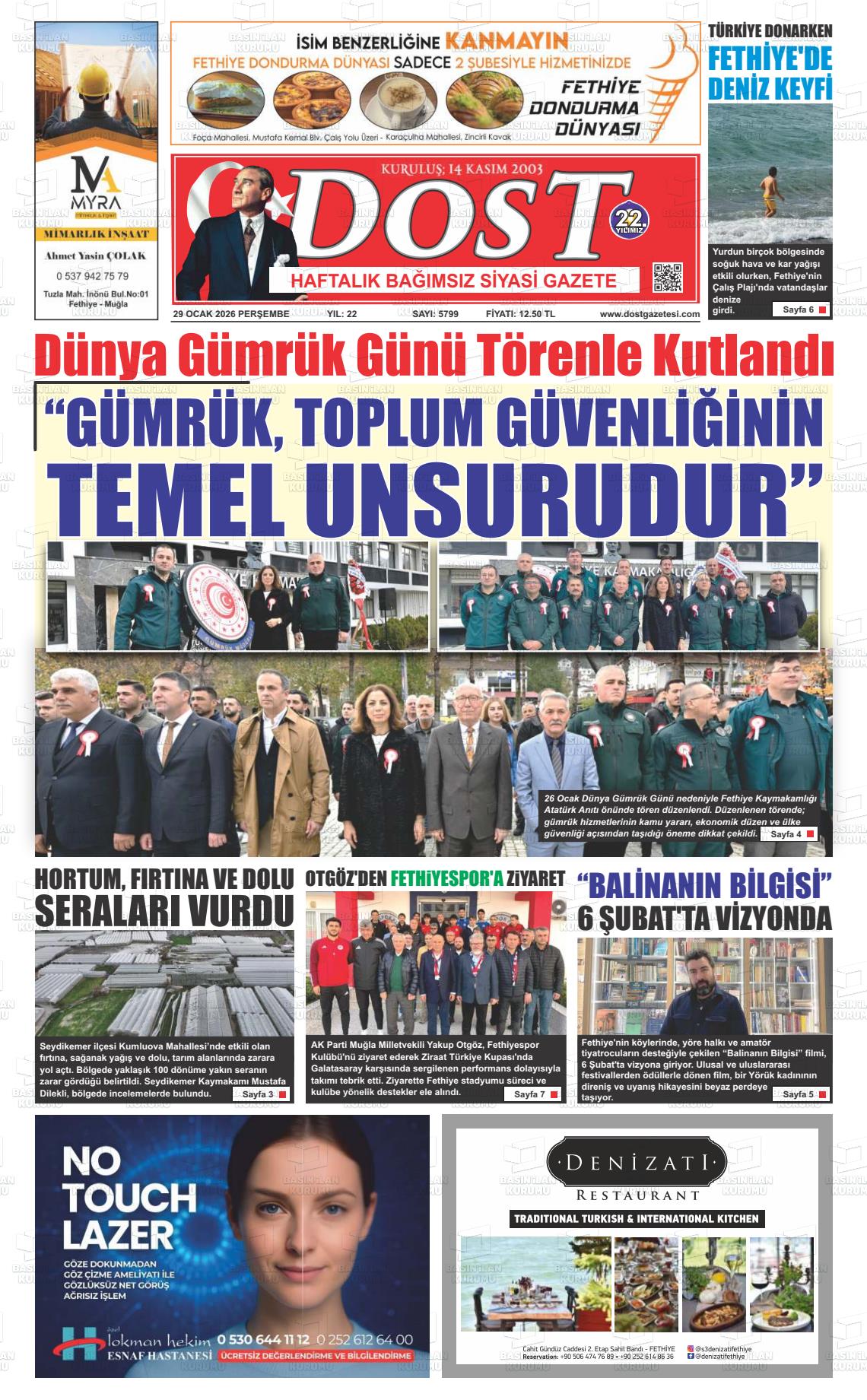 Mugla Dost 29.01.2026