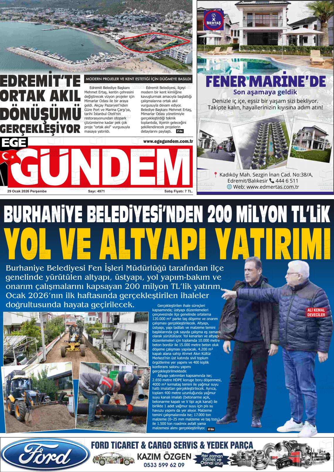 Balikesir Egegundem 29.01.2026