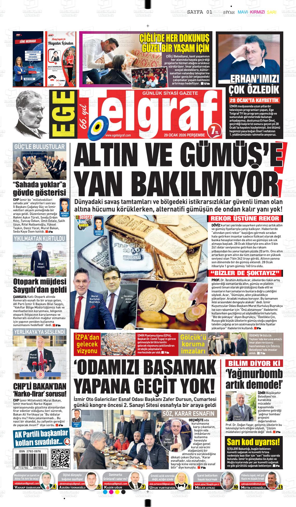 Izmir Egetelgraf 29.01.2026