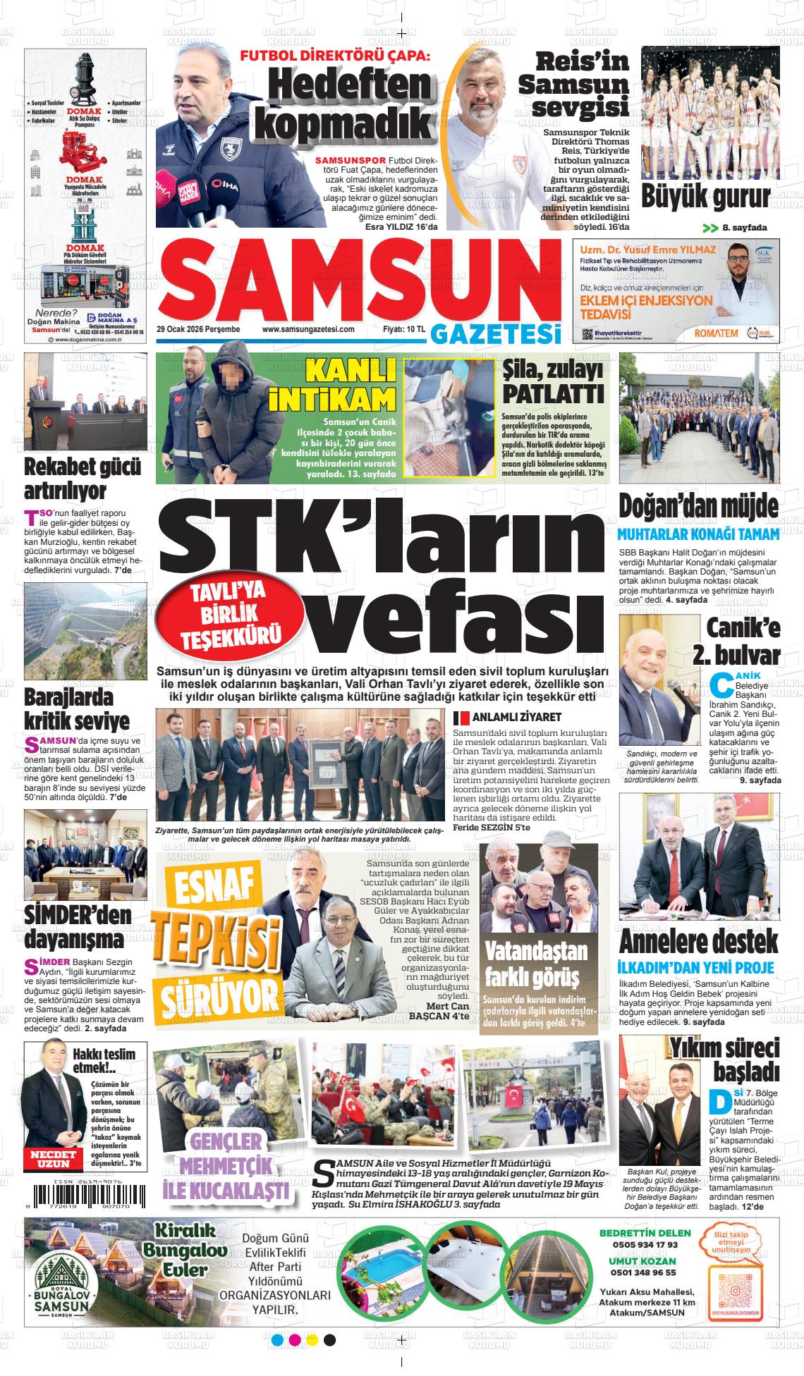 Samsun Ekip 29.01.2026