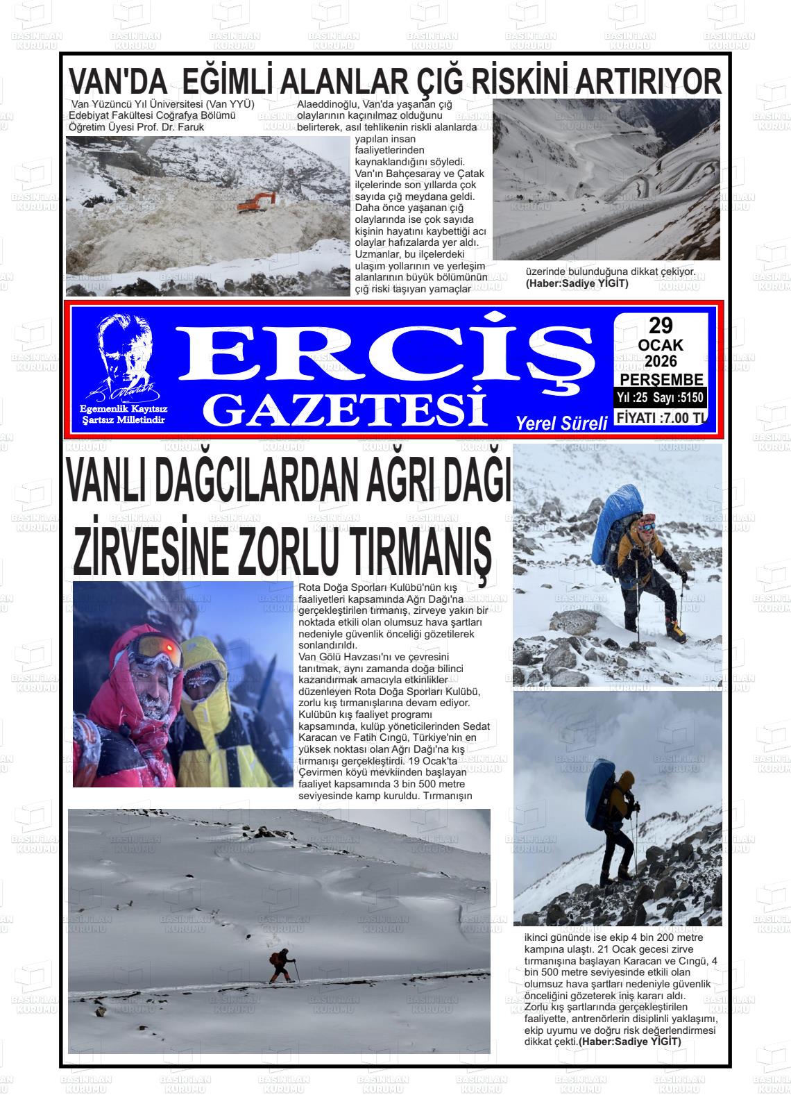 Van Ercis 29.01.2026
