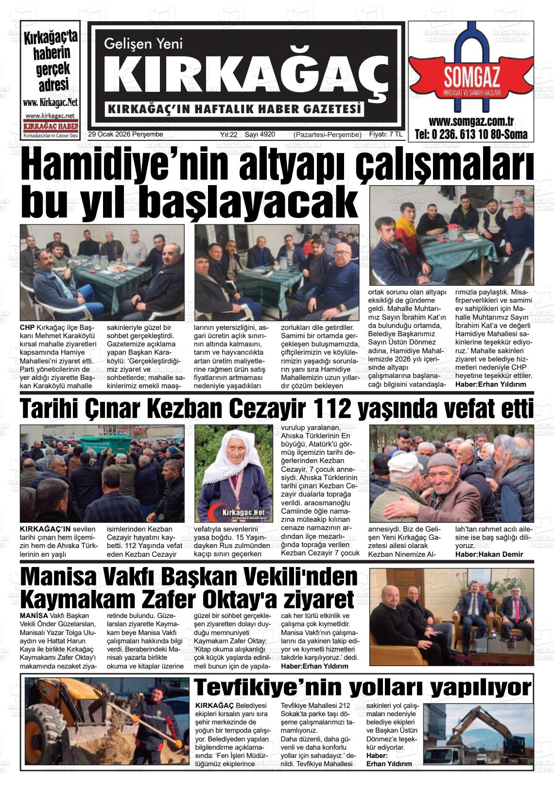 Manisa Gelisenyenikirkagac 29.01.2026