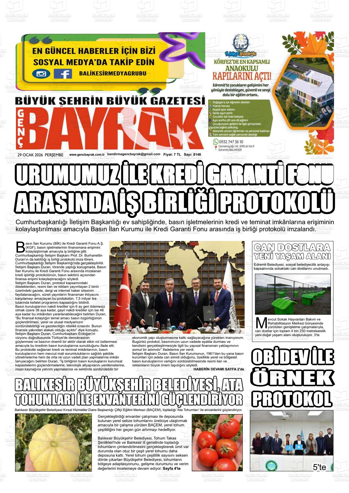 Balikesir Gencbayrak 29.01.2026