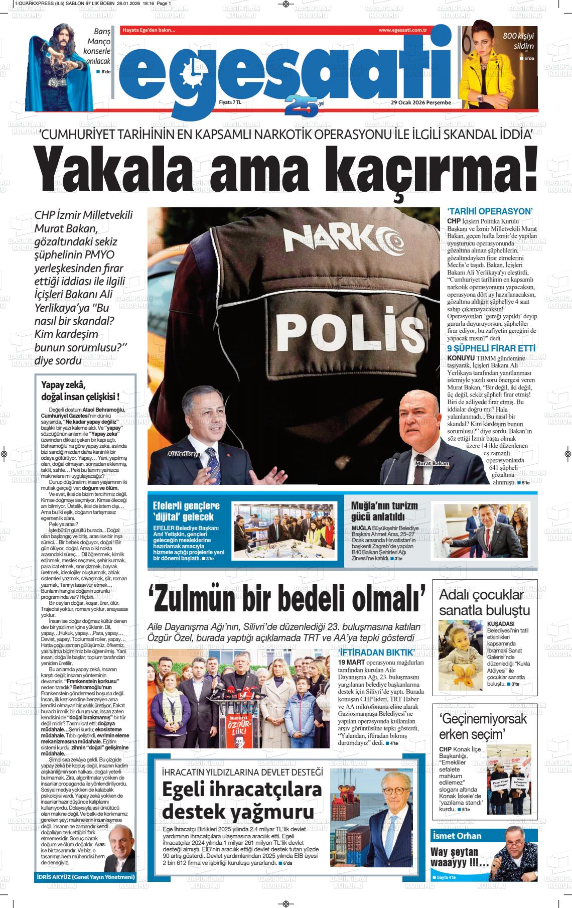 Izmir Haberekspres 29.01.2026