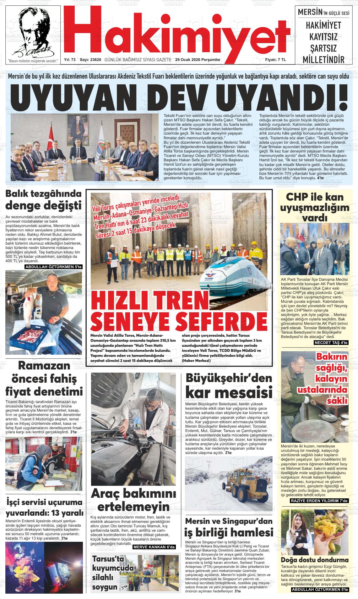 Konya Hakimiyet 29.01.2026