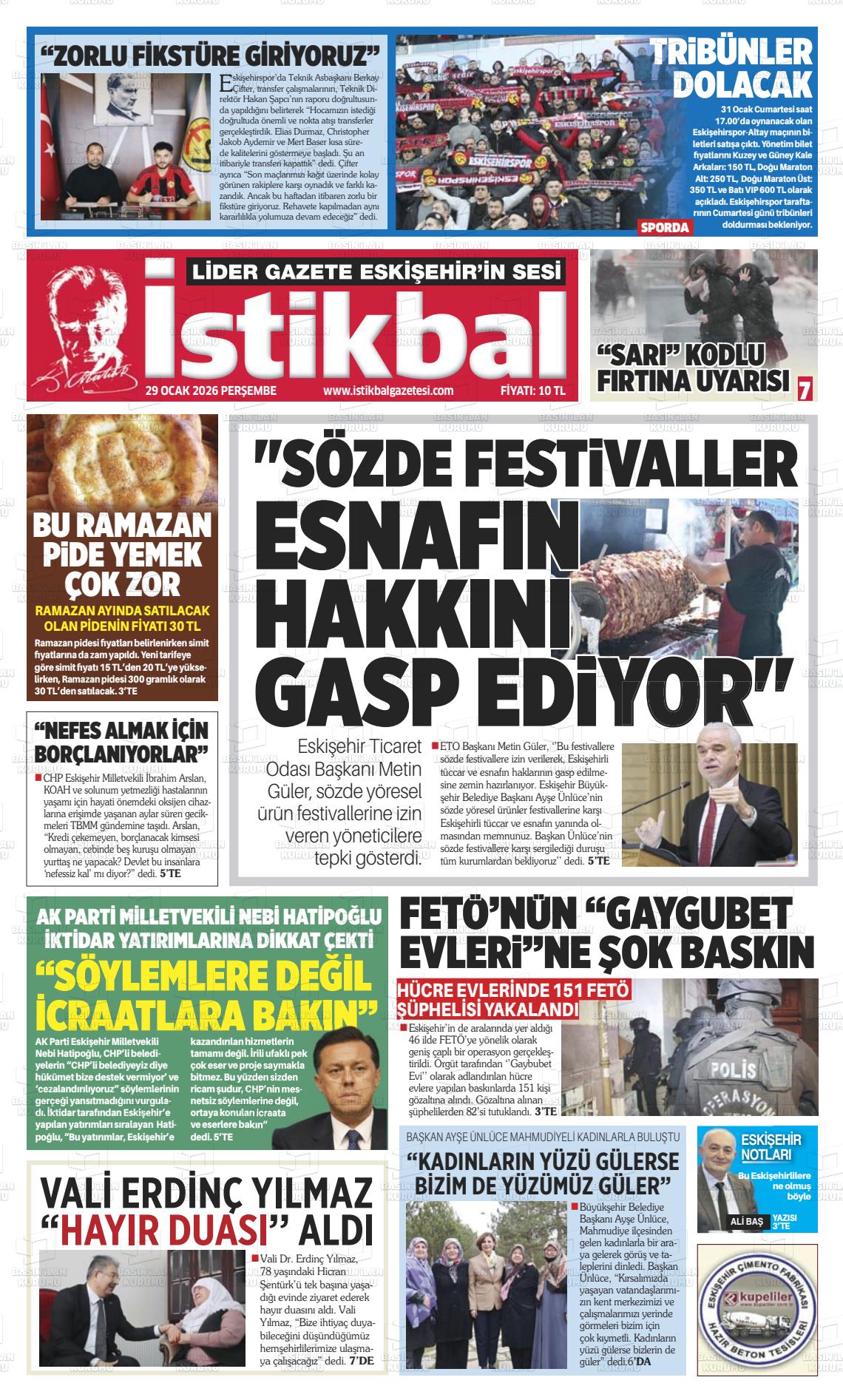 Eskisehir Istikbal 29.01.2026