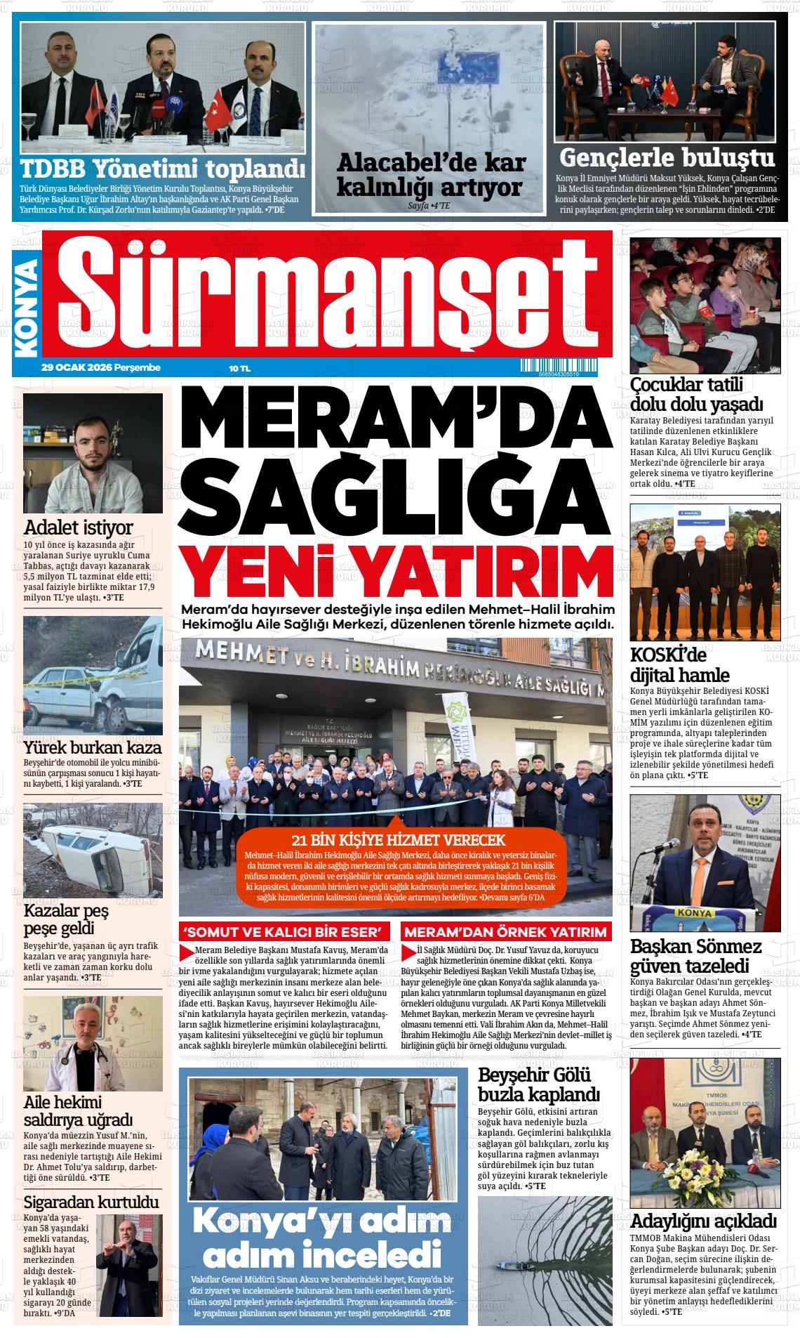 Konya Ninsesi 29.01.2026