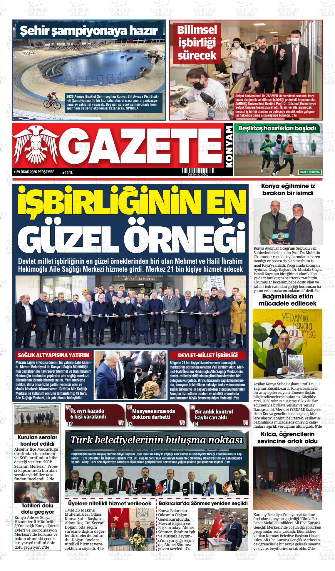 Konya Yenigun 29.01.2026