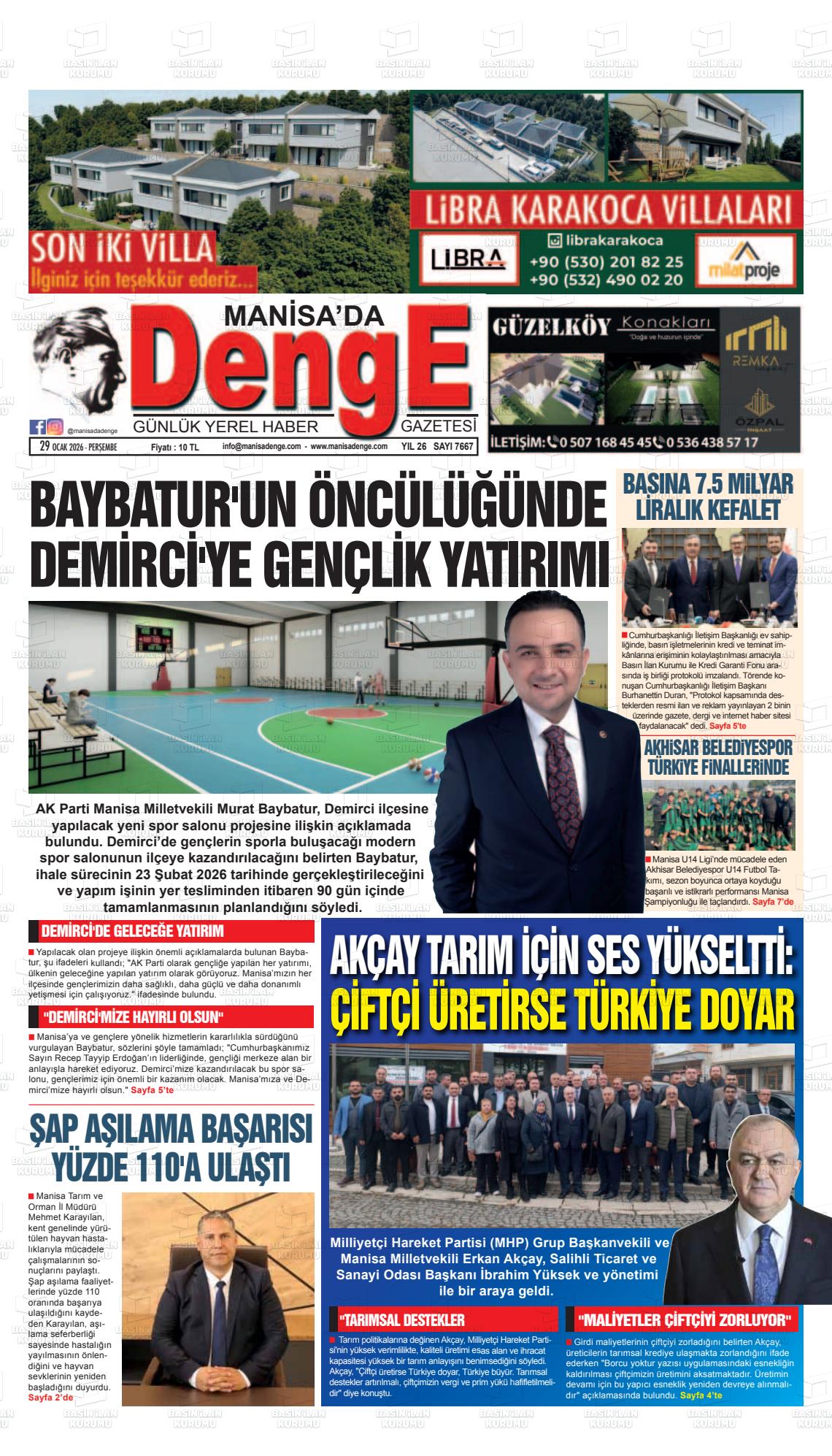 Manisa Dadenge 29.01.2026