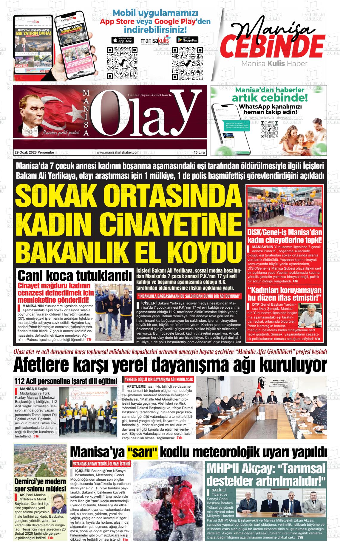 Manisa Olay 29.01.2026