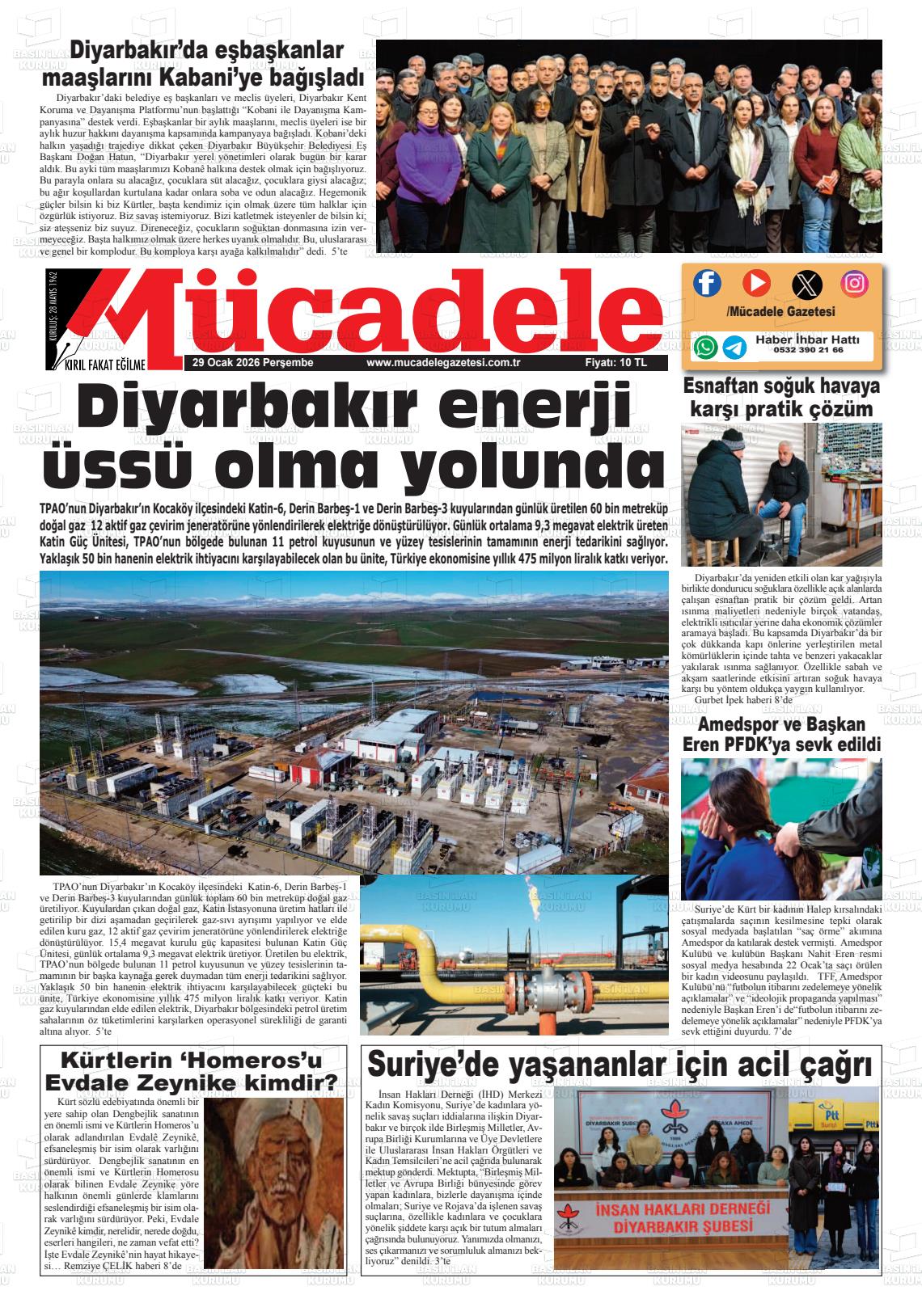 Diyarbakir Mucadele 29.01.2026
