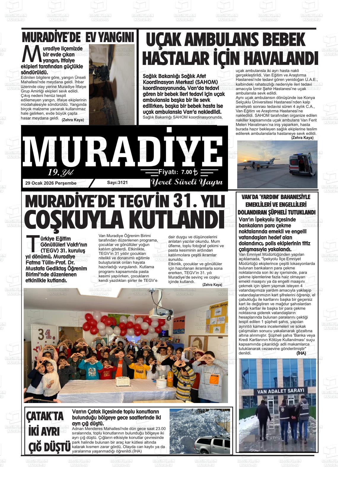 Van Muradiye 29.01.2026