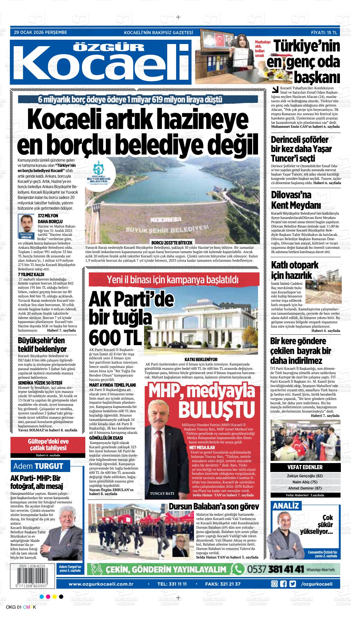 Kocaeli Ozgur 29.01.2026