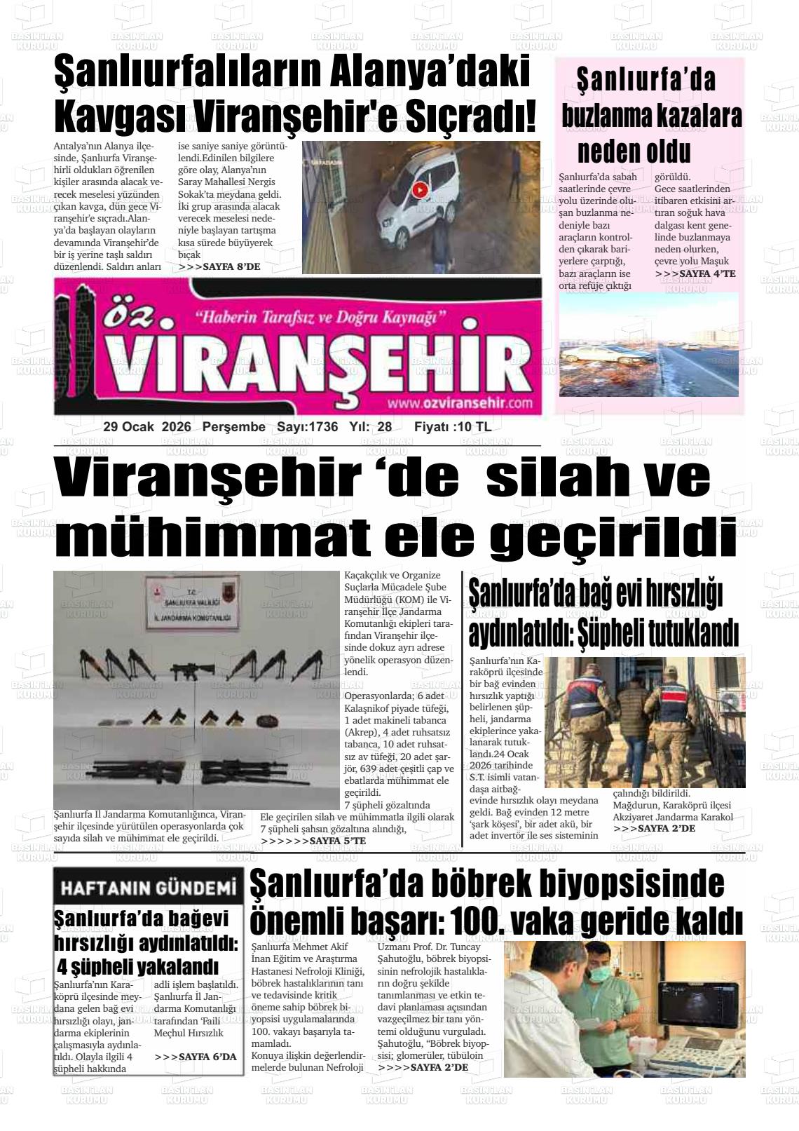 Sanliurfa Ozviransehir 29.01.2026