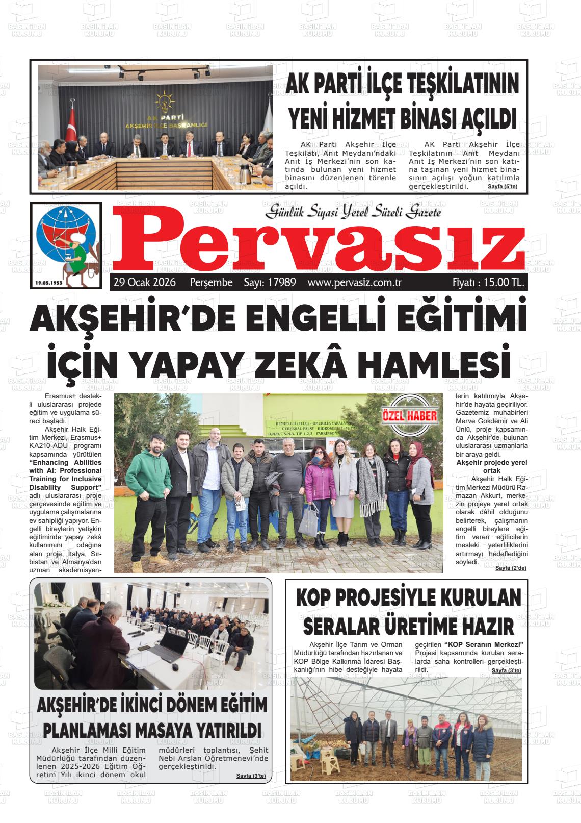 Konya Pervasiz 29.01.2026