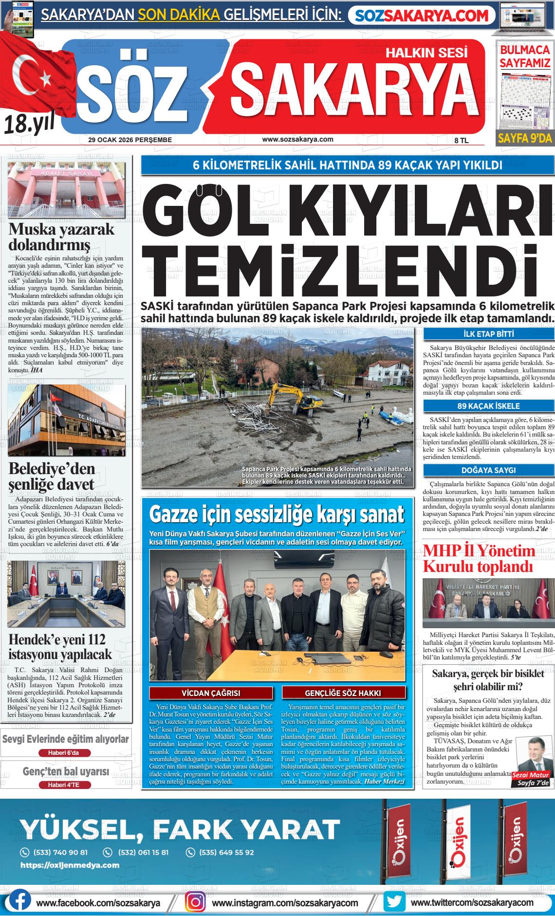 Sakarya Halk 29.01.2026